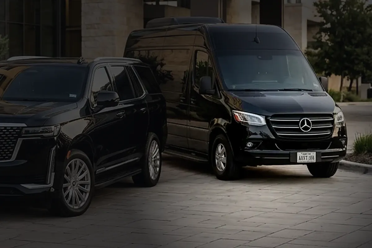 Executive passenger van for group transportation